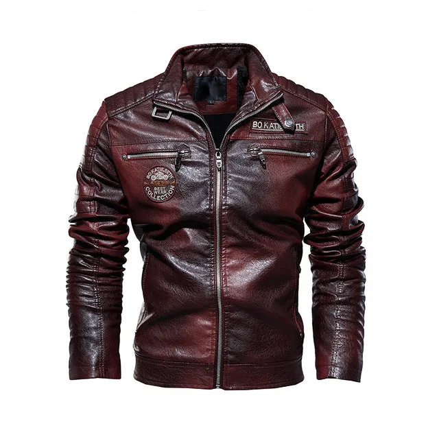 2019 Mens Natural Real Leather Jacket Men Motorcycle Hip Hop Biker Winter Coat Men Warm Genuine Leather Jackets plus size 3XL