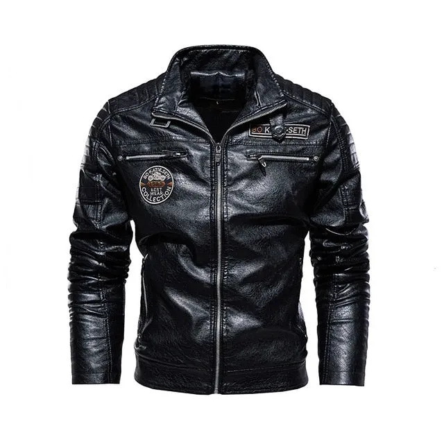 2019 Mens Natural Real Leather Jacket Men Motorcycle Hip Hop Biker Winter Coat Men Warm Genuine Leather Jackets plus size 3XL