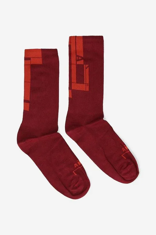 A-COLD-WALL* Block Bracket Red Socks