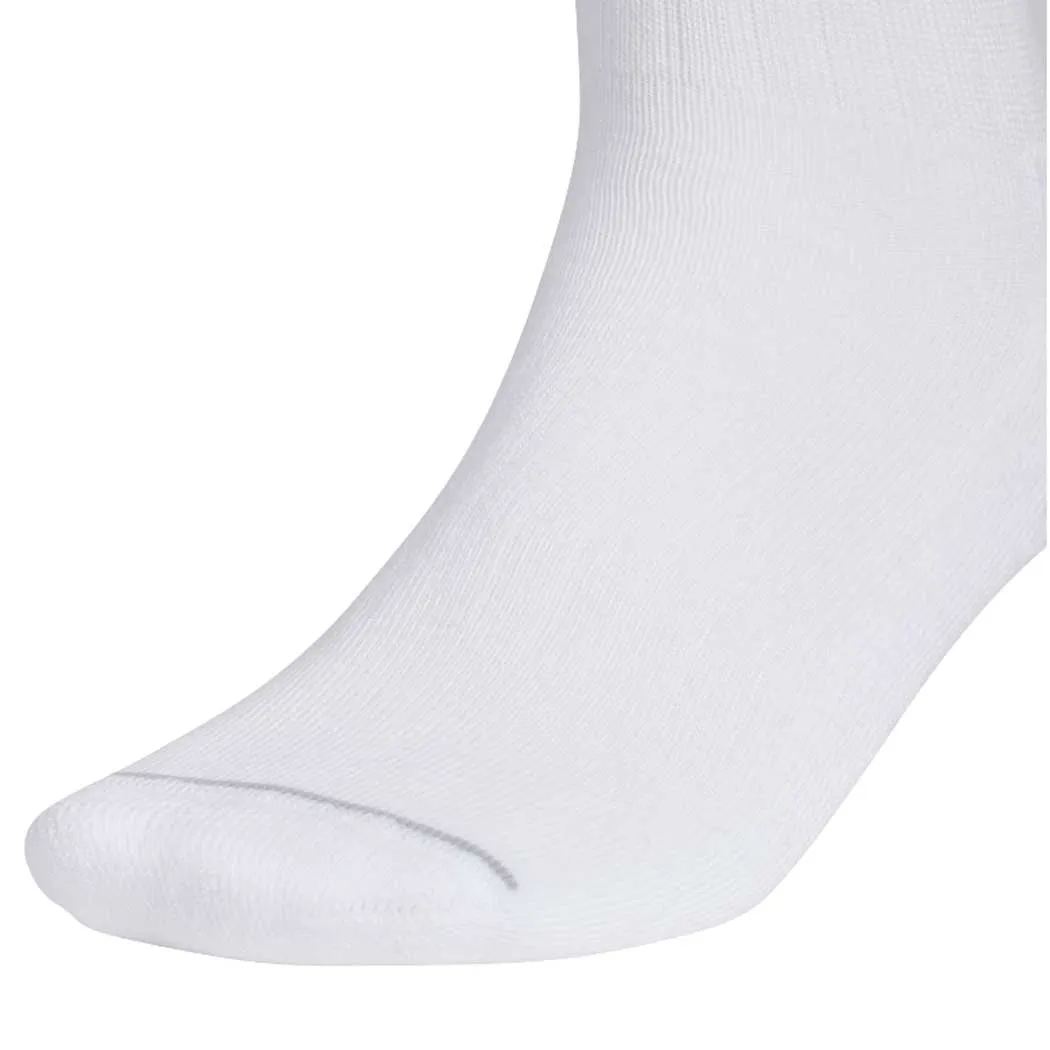 Adidas 3-Pack Crew Socks White/ Clear Onix (Men's)