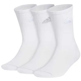 Adidas 3-Pack Crew Socks White/ Clear Onix (Men's)