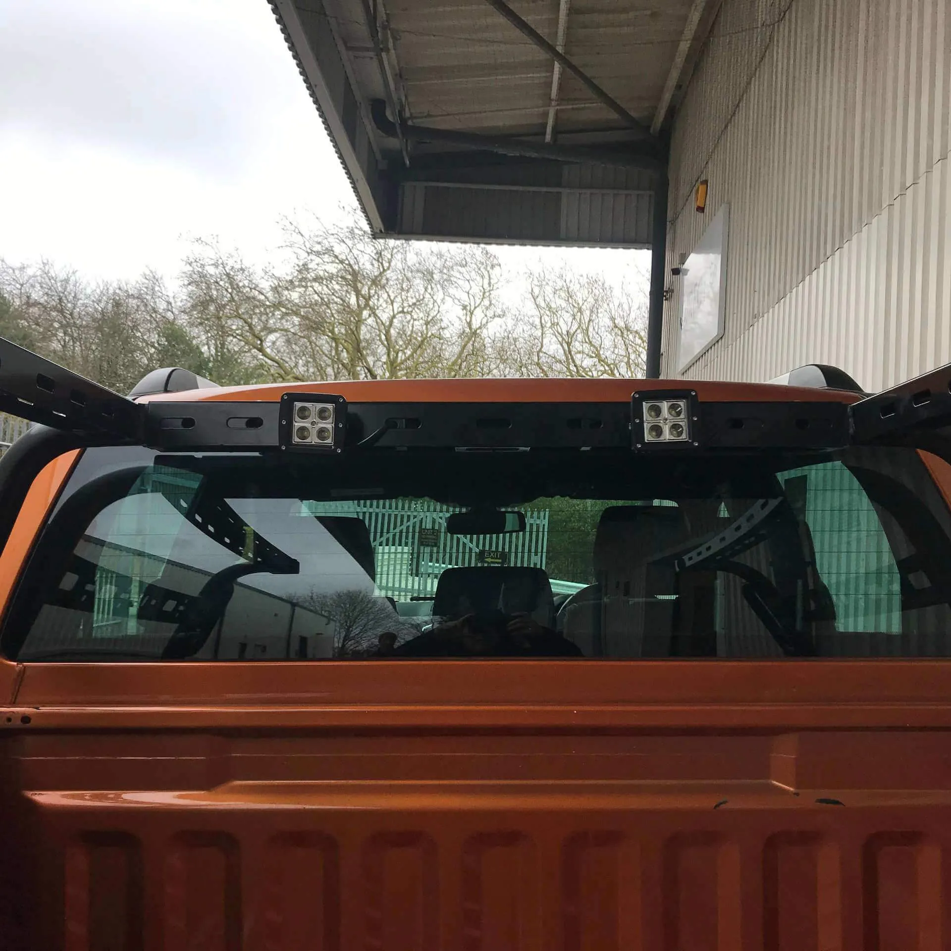 Isuzu D-Max 2007-2012 Open Top Cargo Frame with Adjustable Load Bed