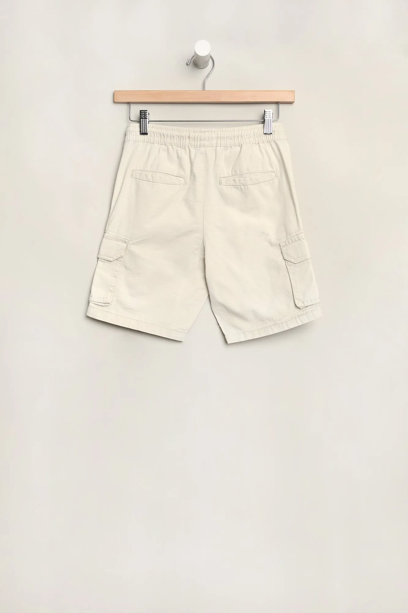 Junior Cotton Ripstop Cargo Shorts