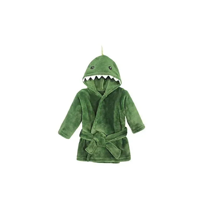 Baby Vision Dinosaur Plush Bathrobes for 0-9M