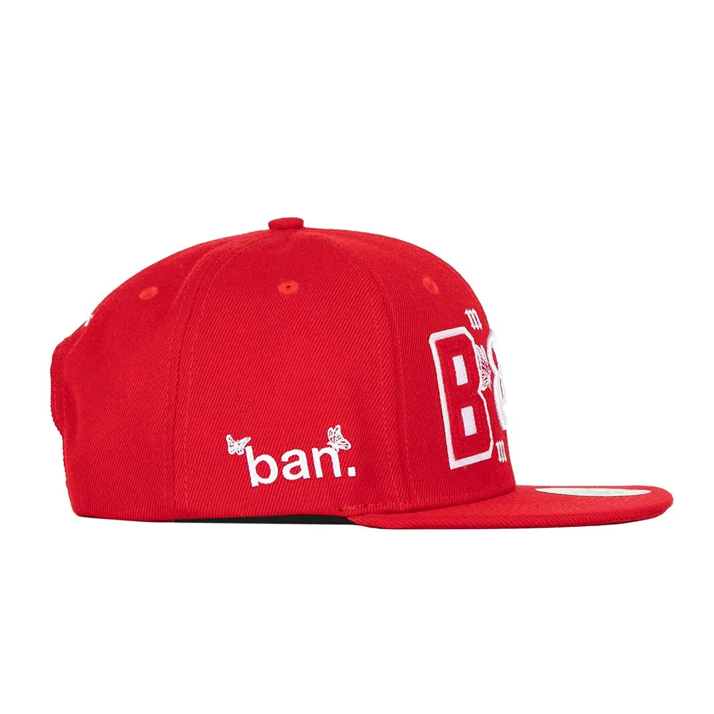 Red Snapback Hat