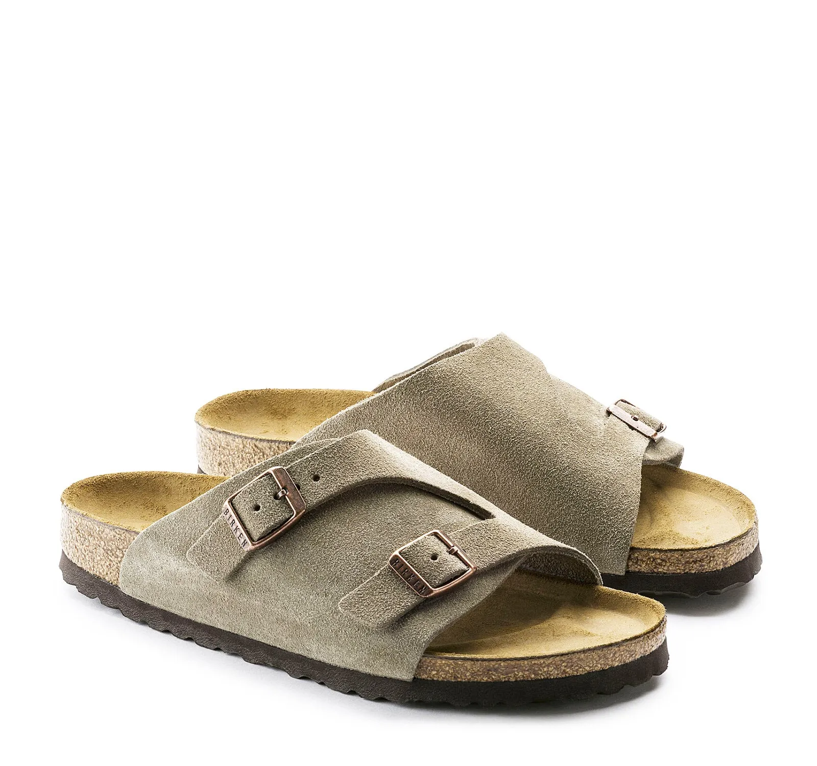 Suede Leather Zurich Sandals