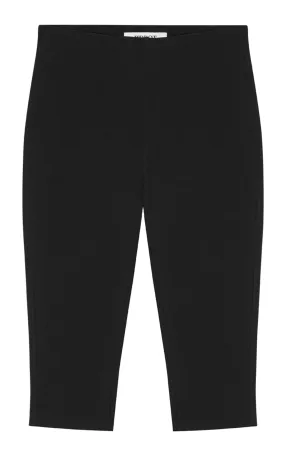 BIRROT Bonded Crepe Capri Pants