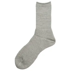 RoToTo Washi Pile Crew Socks - Gray