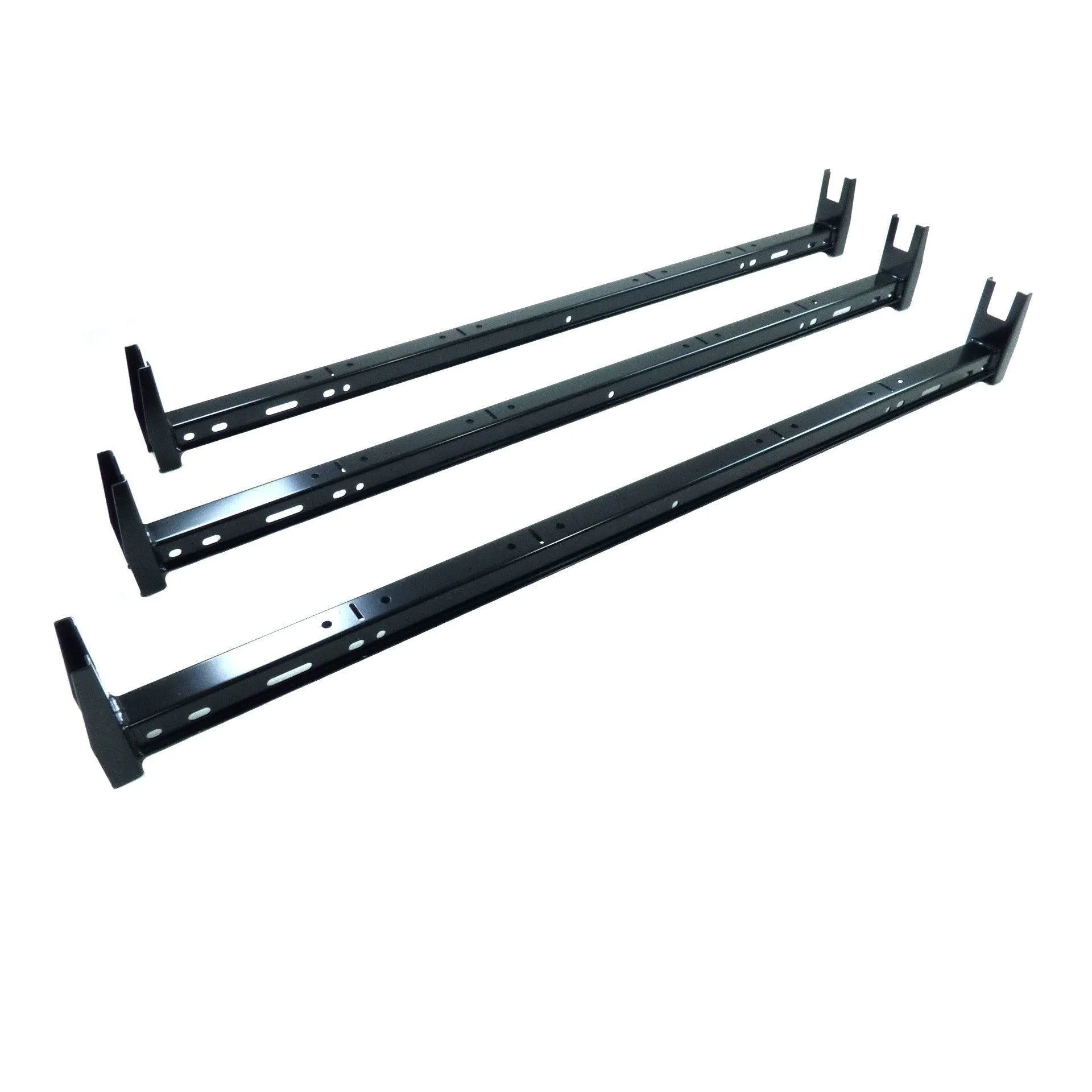 Black Cross Bars for Fiat Doblo 2015-2019 Van Roof Ladder Rack