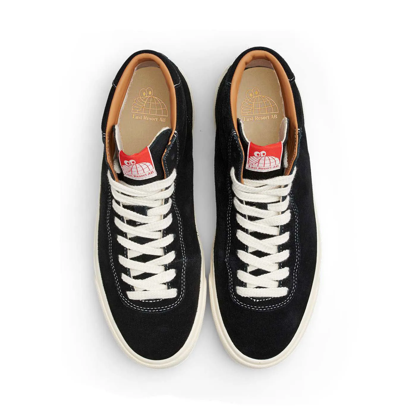 VM001-Hi Suede Black White