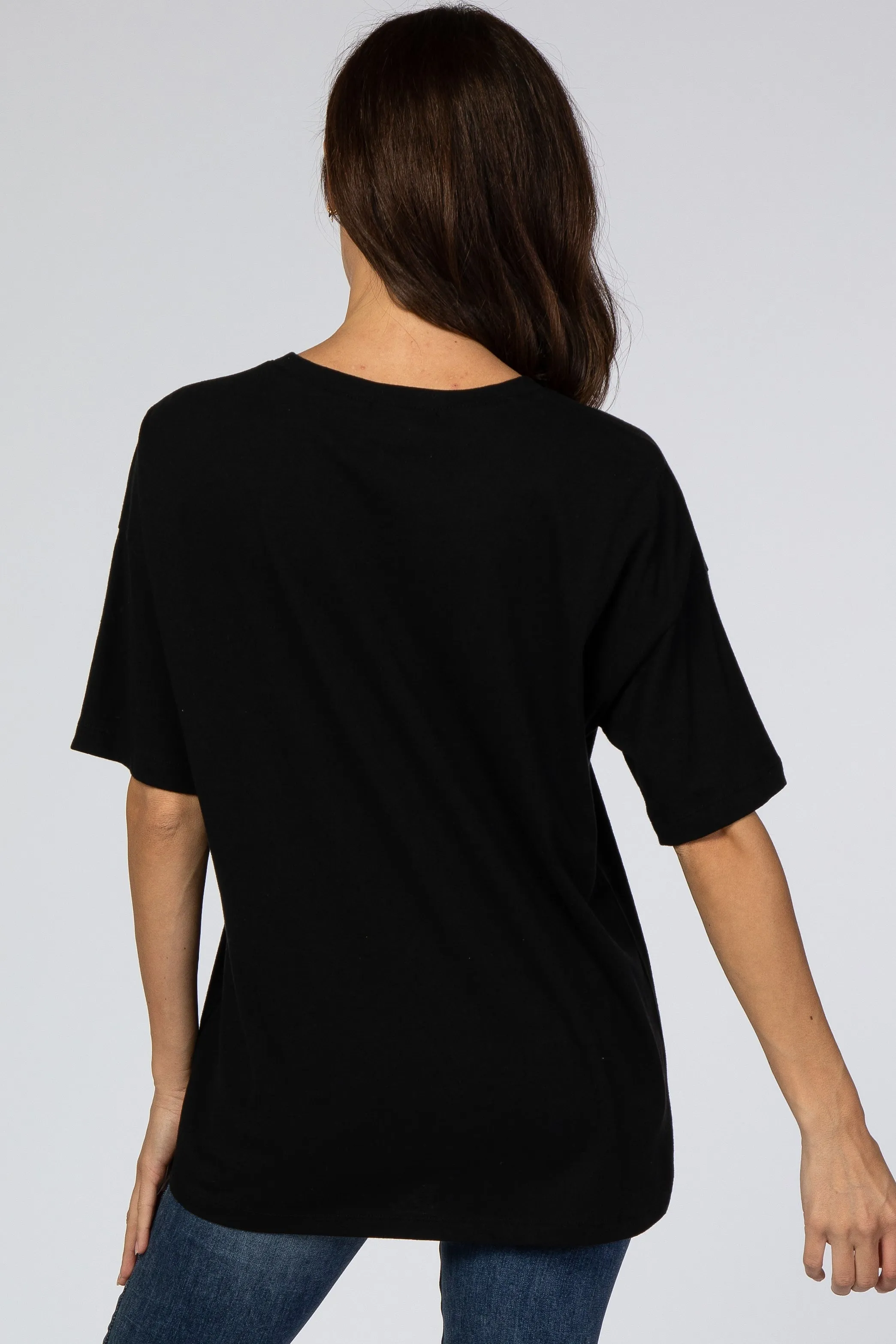 Basic Short Sleeve Tee in Black