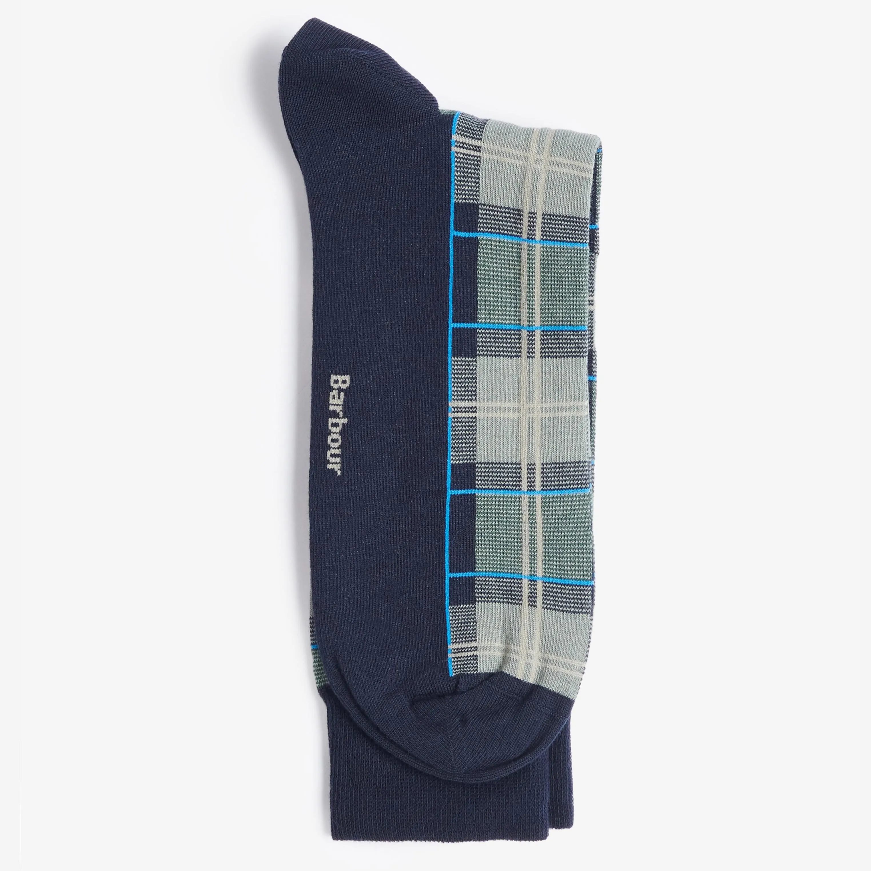 Men's Blue Blyth Kielder Socks by Barbour