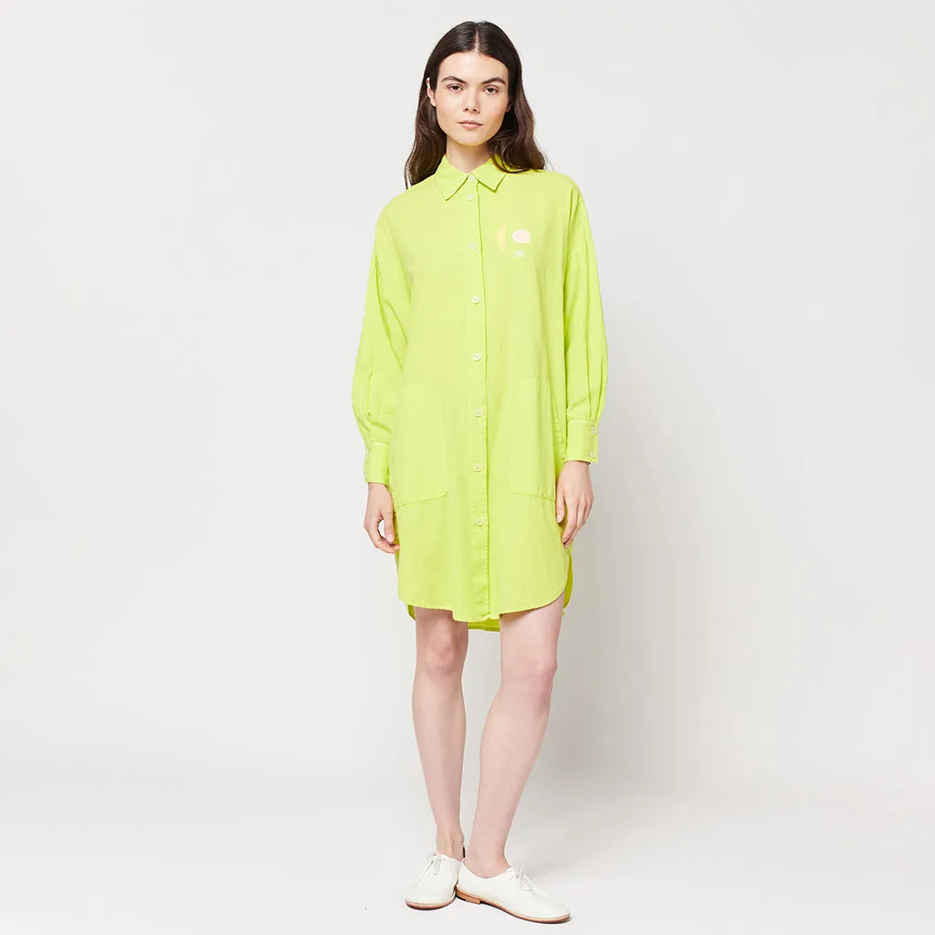 Bobo Choses Woman Light Green Shirt Dress