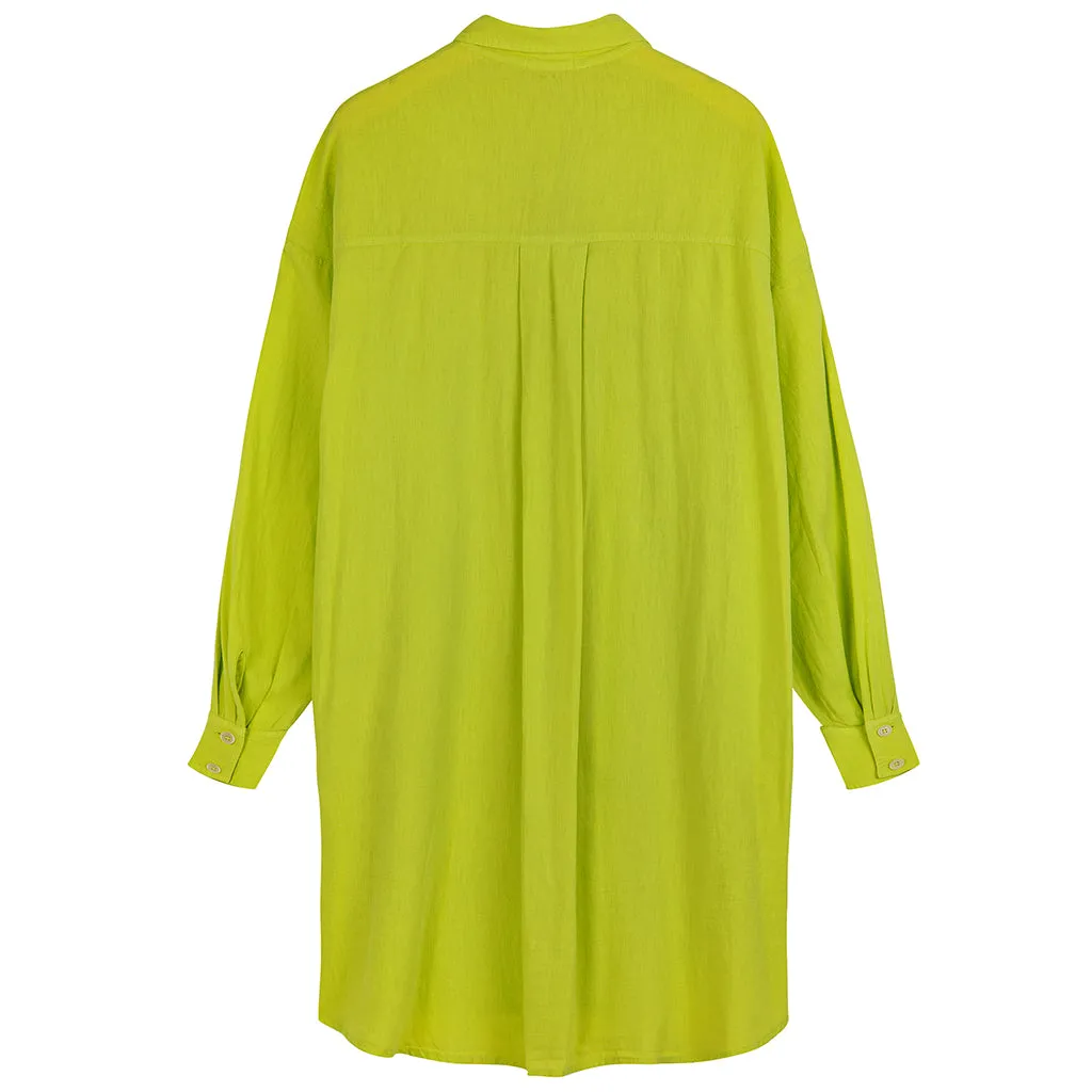 Bobo Choses Woman Light Green Shirt Dress