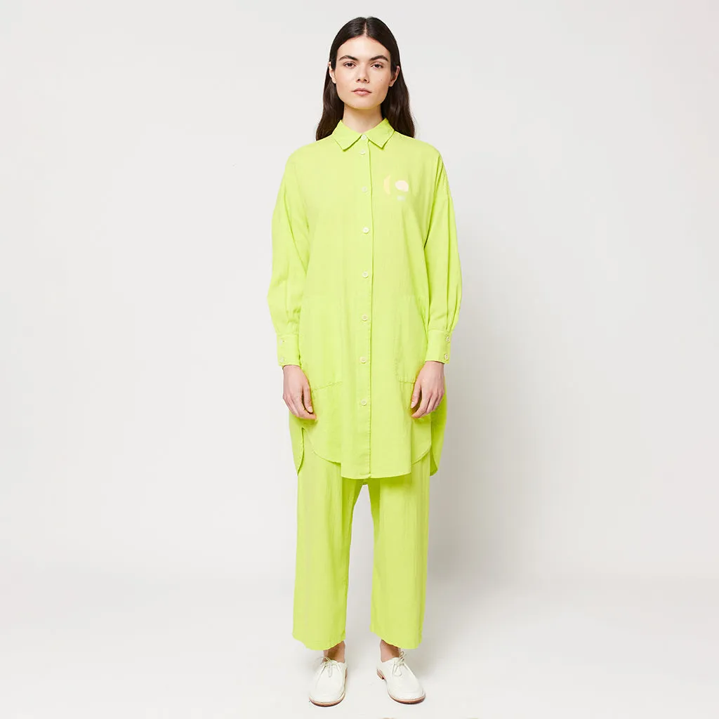 Bobo Choses Woman Light Green Shirt Dress