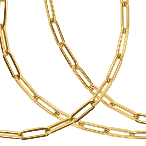 Stylish MEDIUM LINK GOLD CHAIN BOHEME BESTIE