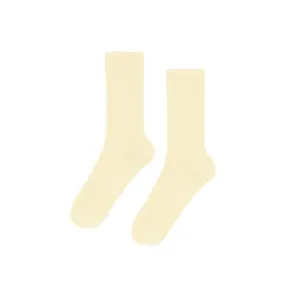 Soft Yellow Classic Socks