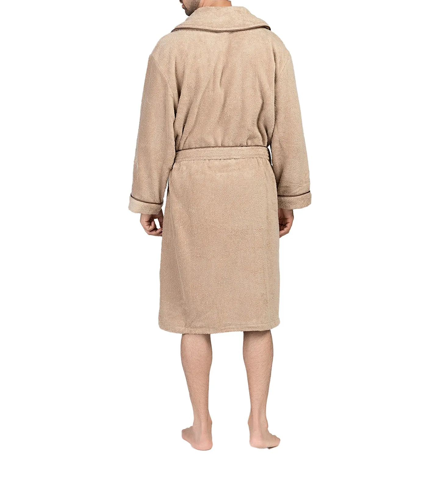 Brown Terry Bathrobe