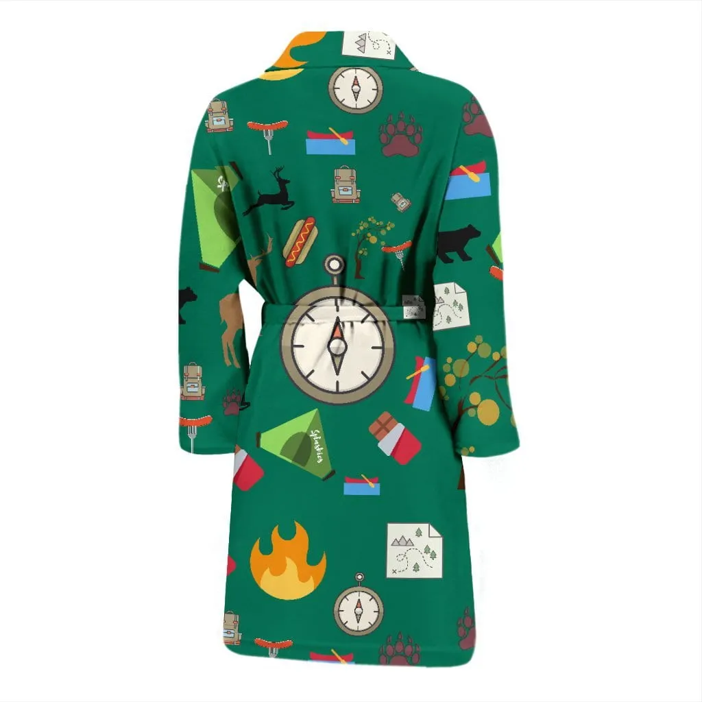 Mens Camping Essentials Bathrobe