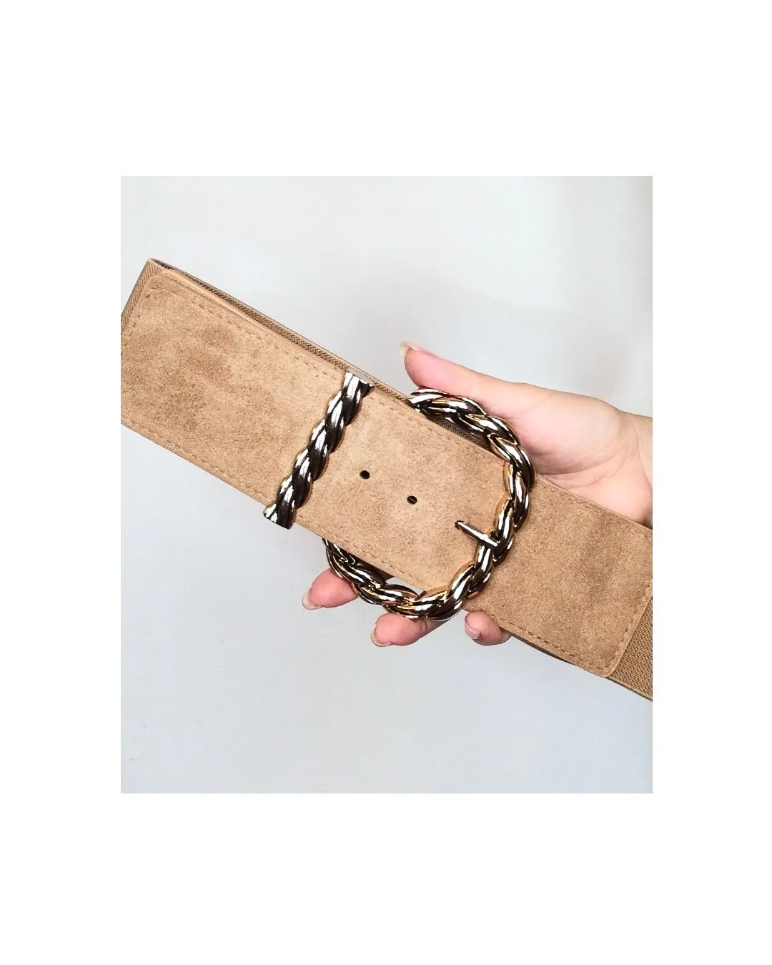 Suede Belt: TAUPE or BLACK!