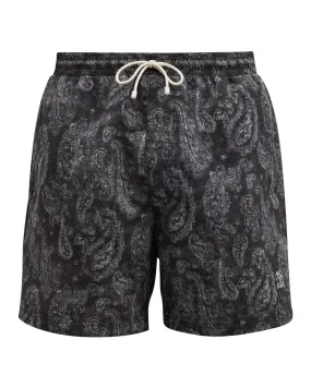 Paisley Swim Short