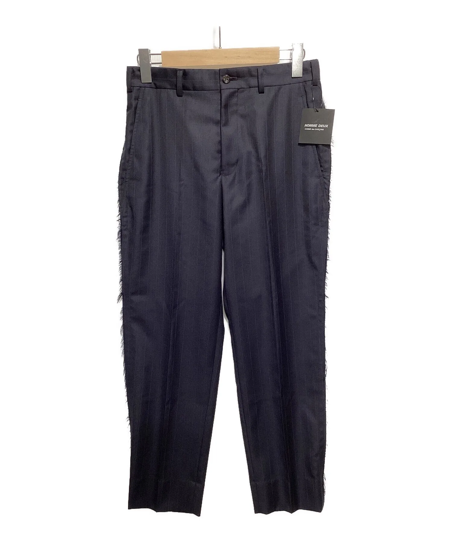 COMME des GARCONS HOMME DEUX Side Cut Slacks DK-P024