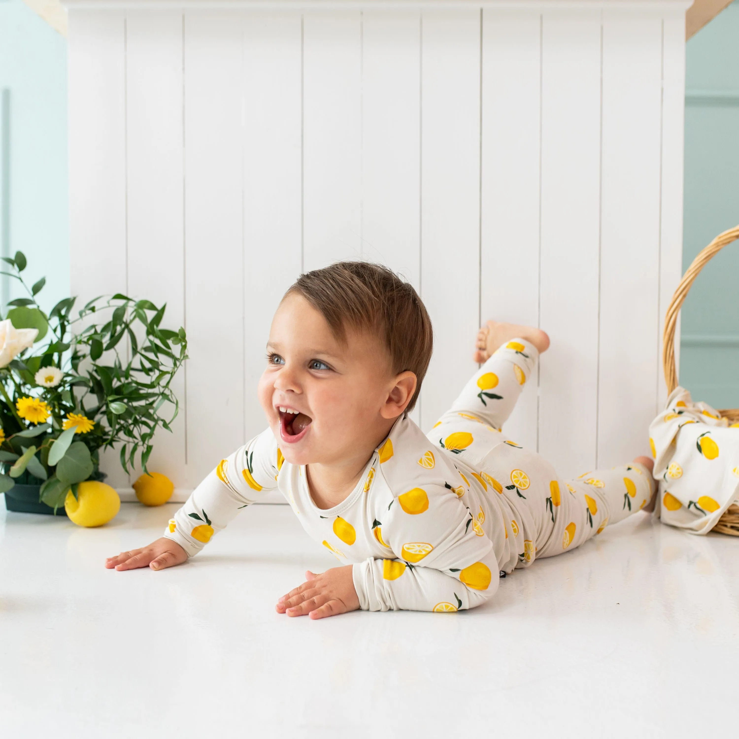 Cozy Lemon Pajama Set