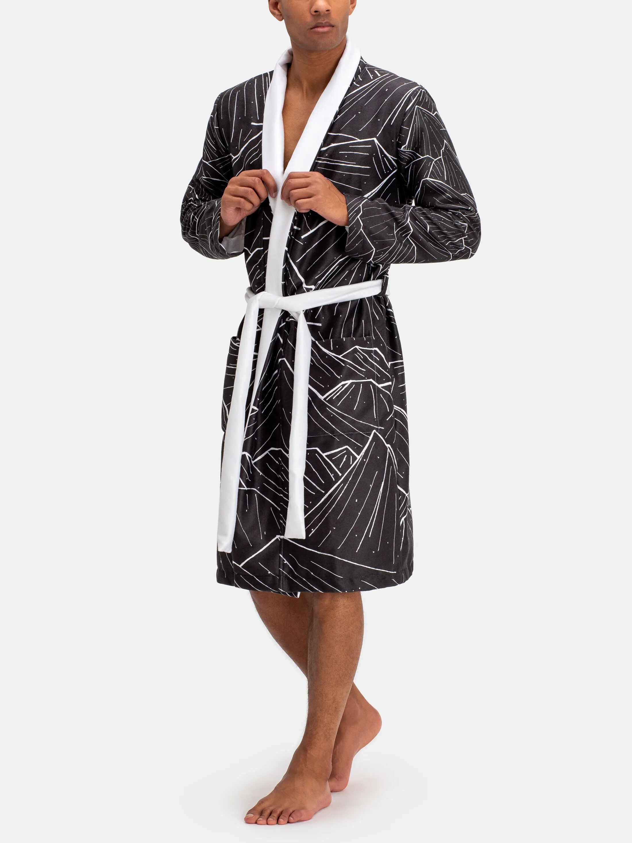 Custom Dressing Gown UK. Personalized Bathrobes for Men & Women