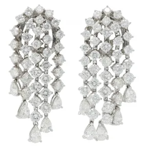 Vintage Waterfall Fringe Earrings