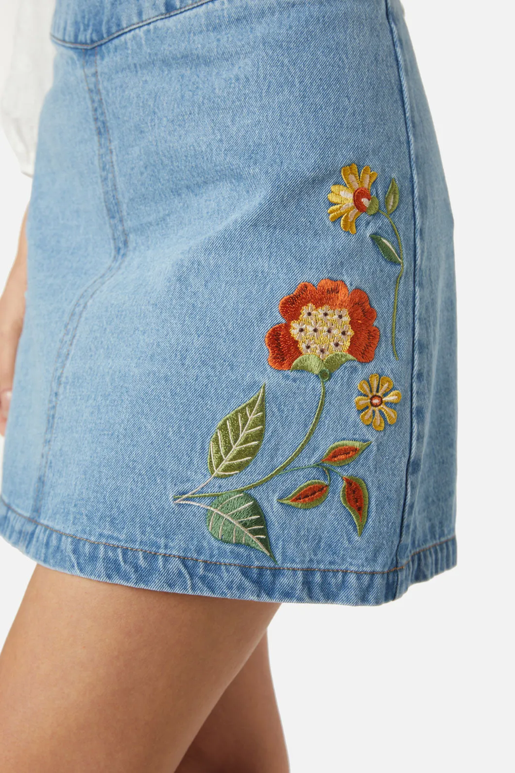 Embroidered Skirt