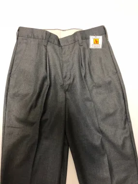 EW TriBlend Grey Pleated Slacks (discontinuing)