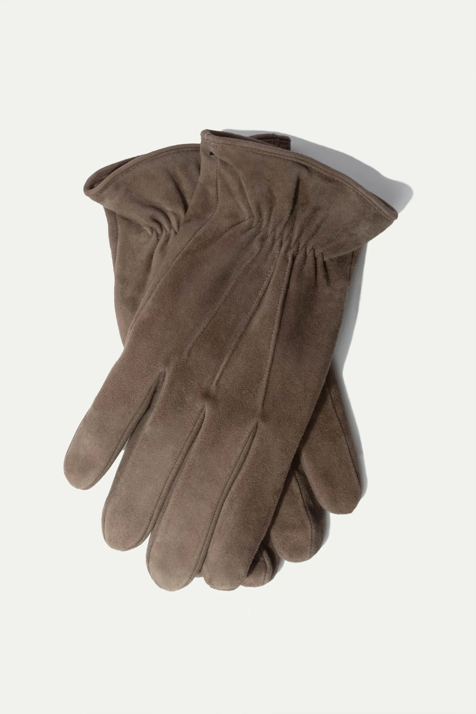 Fenland Leather Suede Gloves Dark Brown FEN-1006