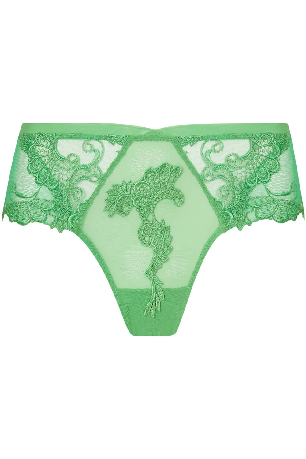 Italian Brief with Floral Design