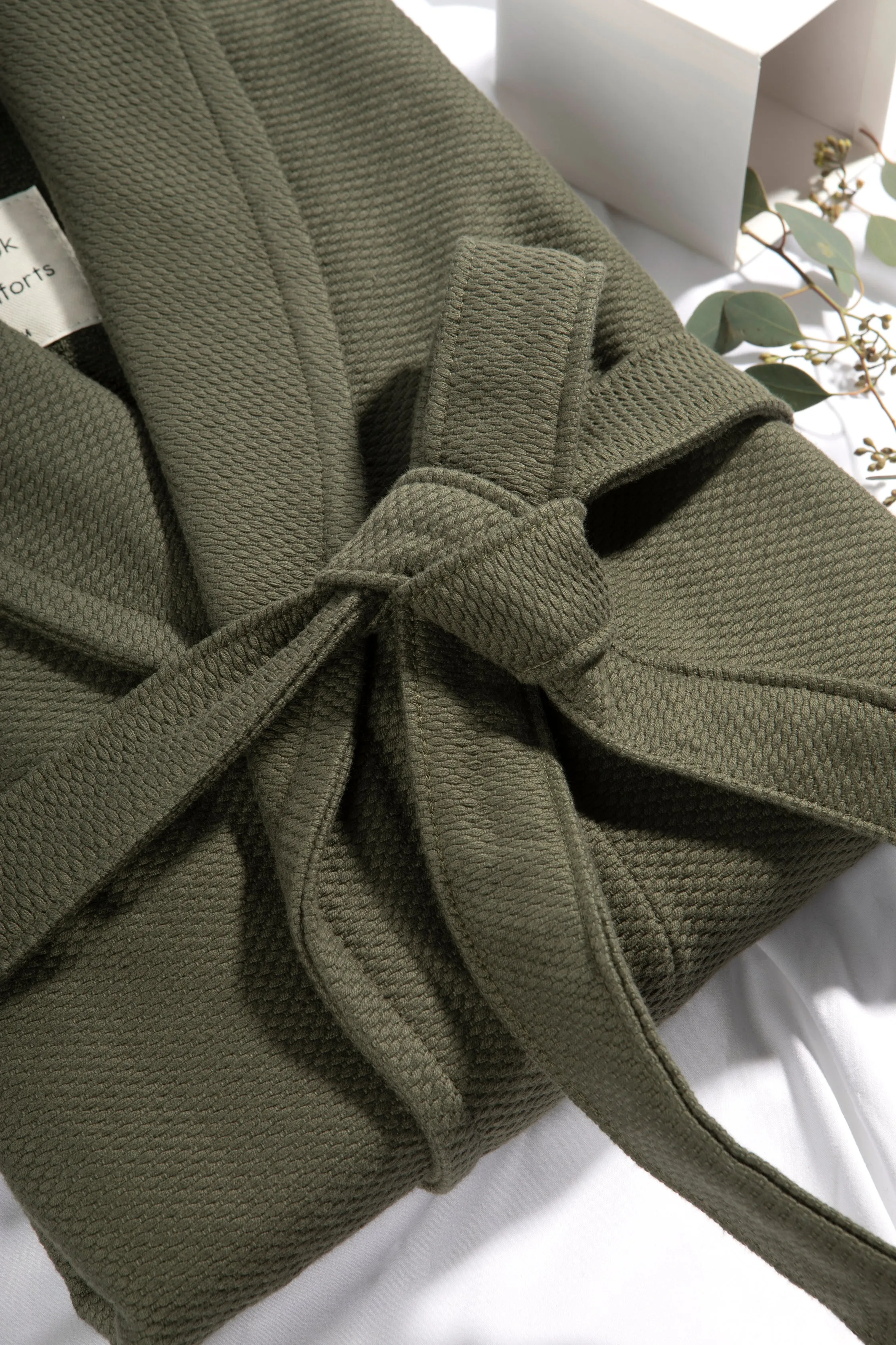 Forest Green Bathrobe