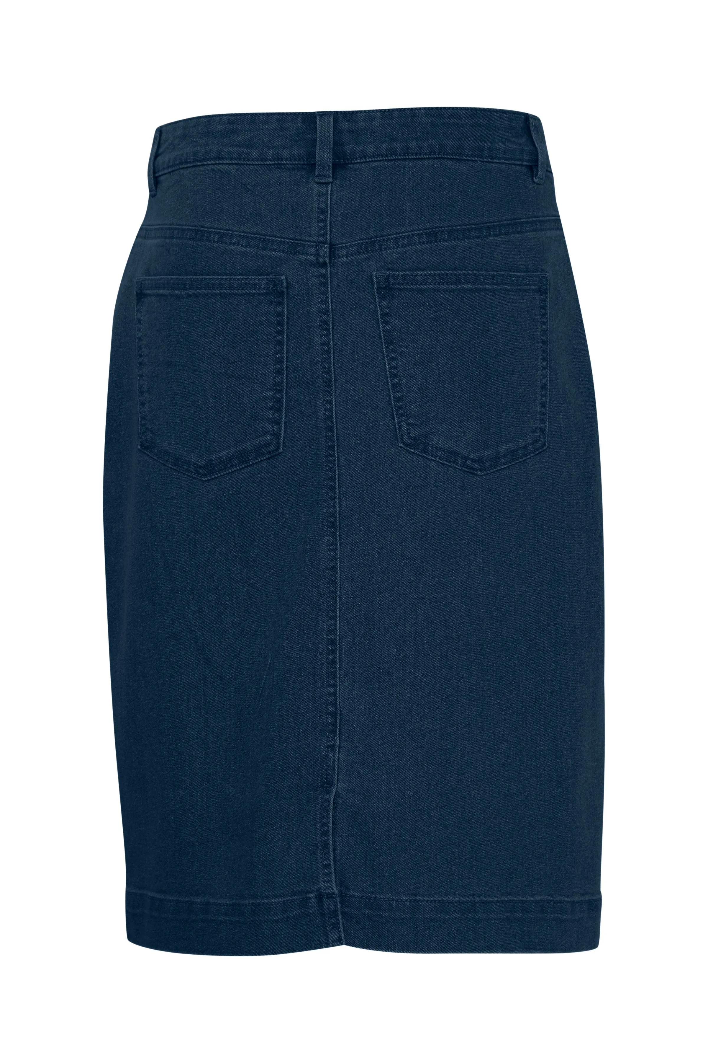 Fransa FXDenima Dark Blue Denim Skirt