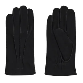 GANT Menswear Classic Black Suede Gloves Online