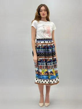 Capri Printed Skirt