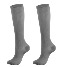 Gray Circulation Boost Slimming Compression Socks Unisex Store