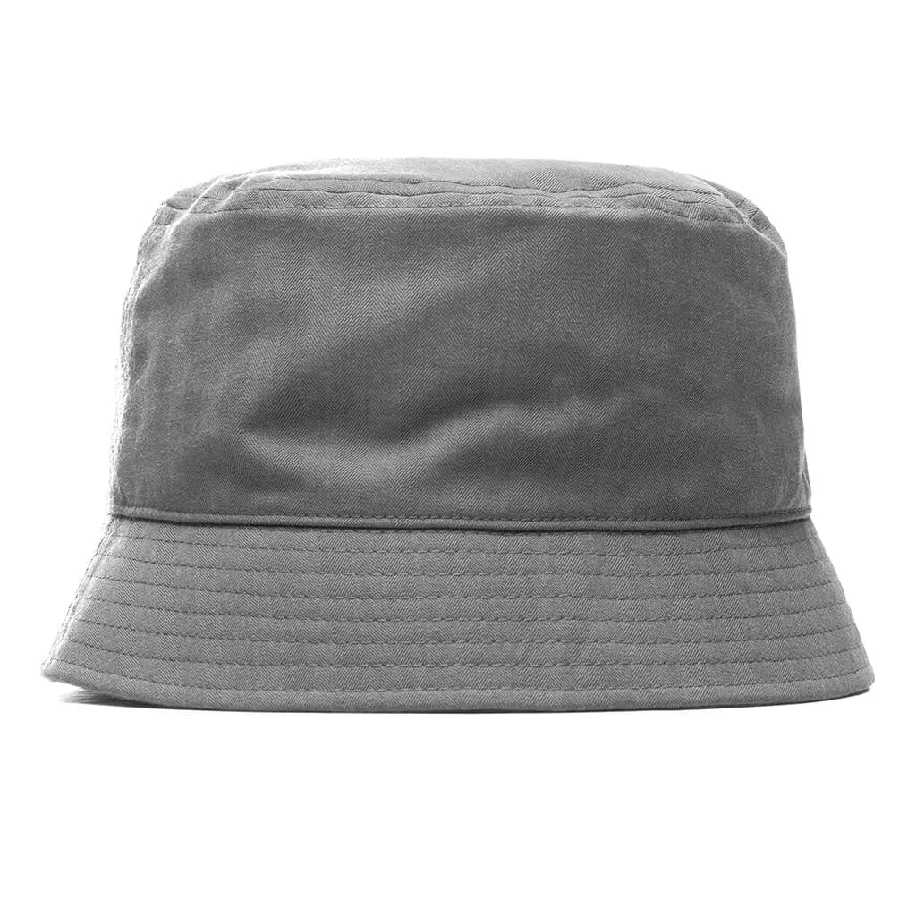 Grey Dome Bucket Hat