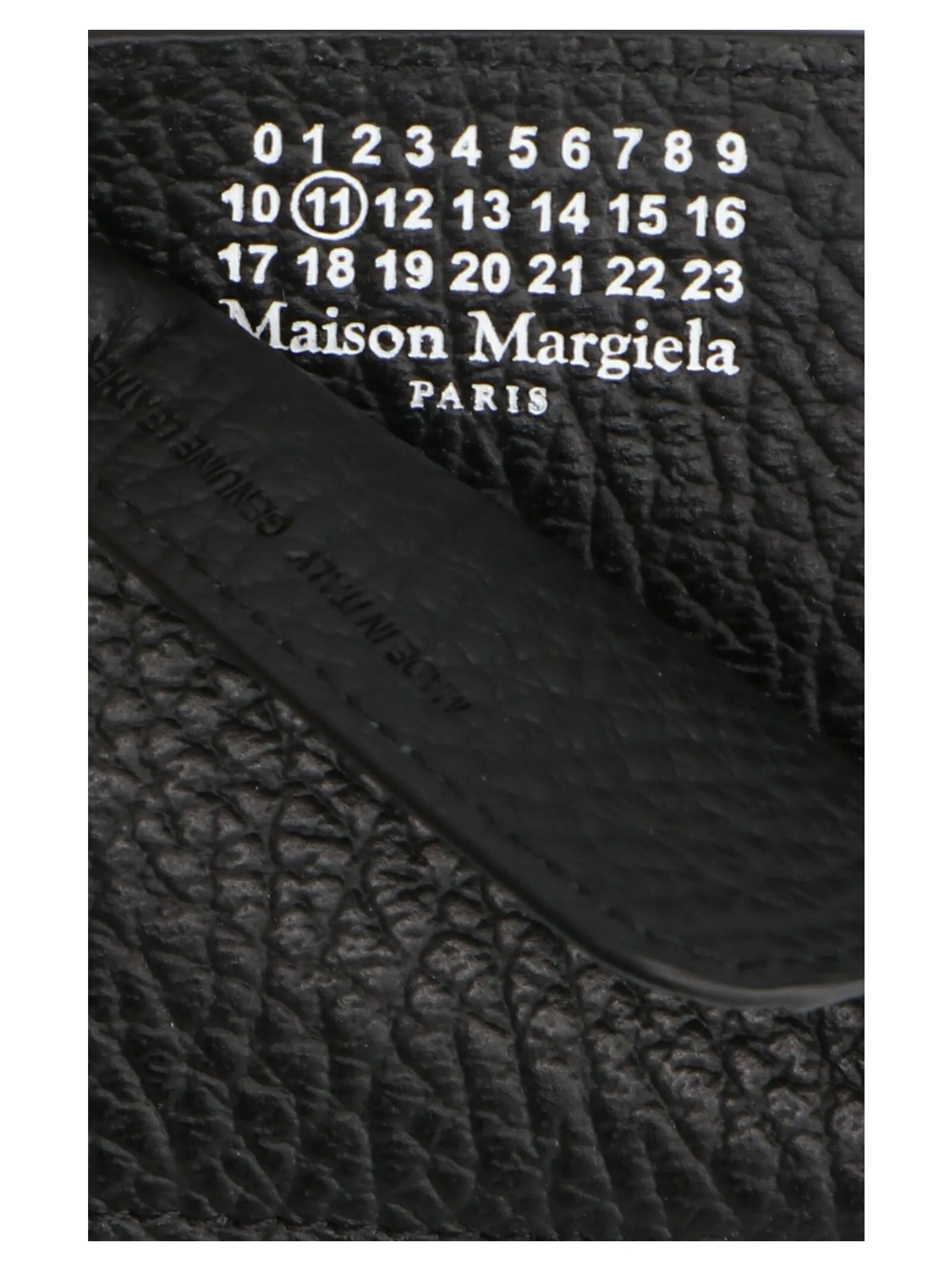 Margiela Four-Stitch Leather Card Holder