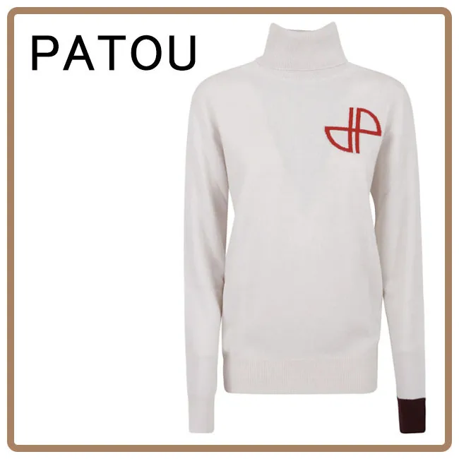 Wool High-Neck Sweater by PATOU