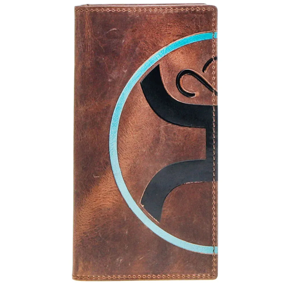 HOOEY 2.0 Rodeo Wallet in Brown, Black, and Turquoise