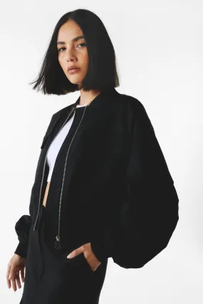 Cargo Bomber Jacket offering Tailored Fit | NastyGal