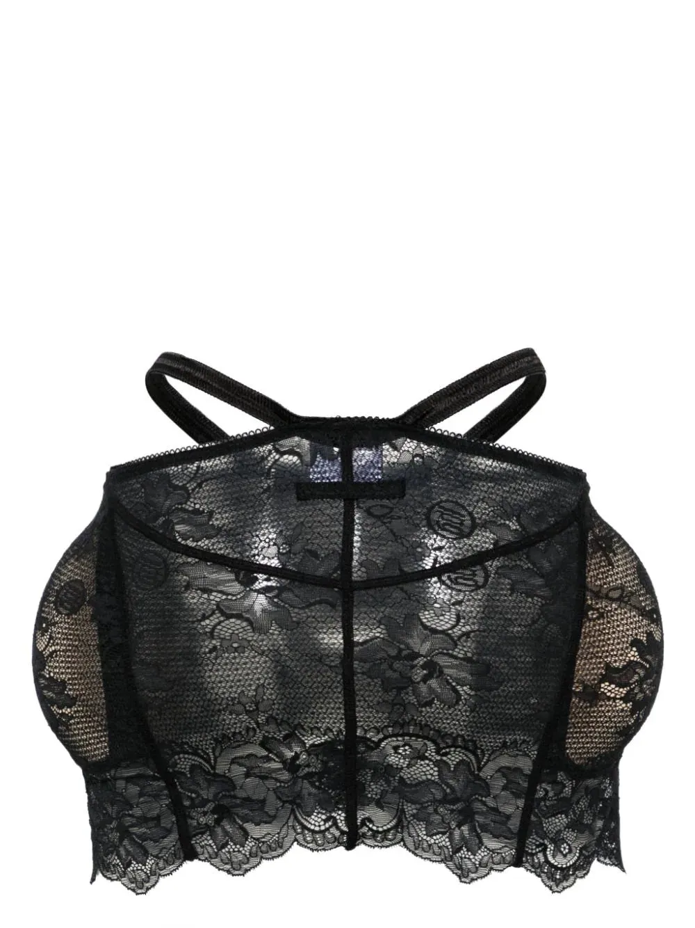 JEAN PAUL GAULTIER X SHAYNE OLIVER - Lace Body Shaping Skirt in Black