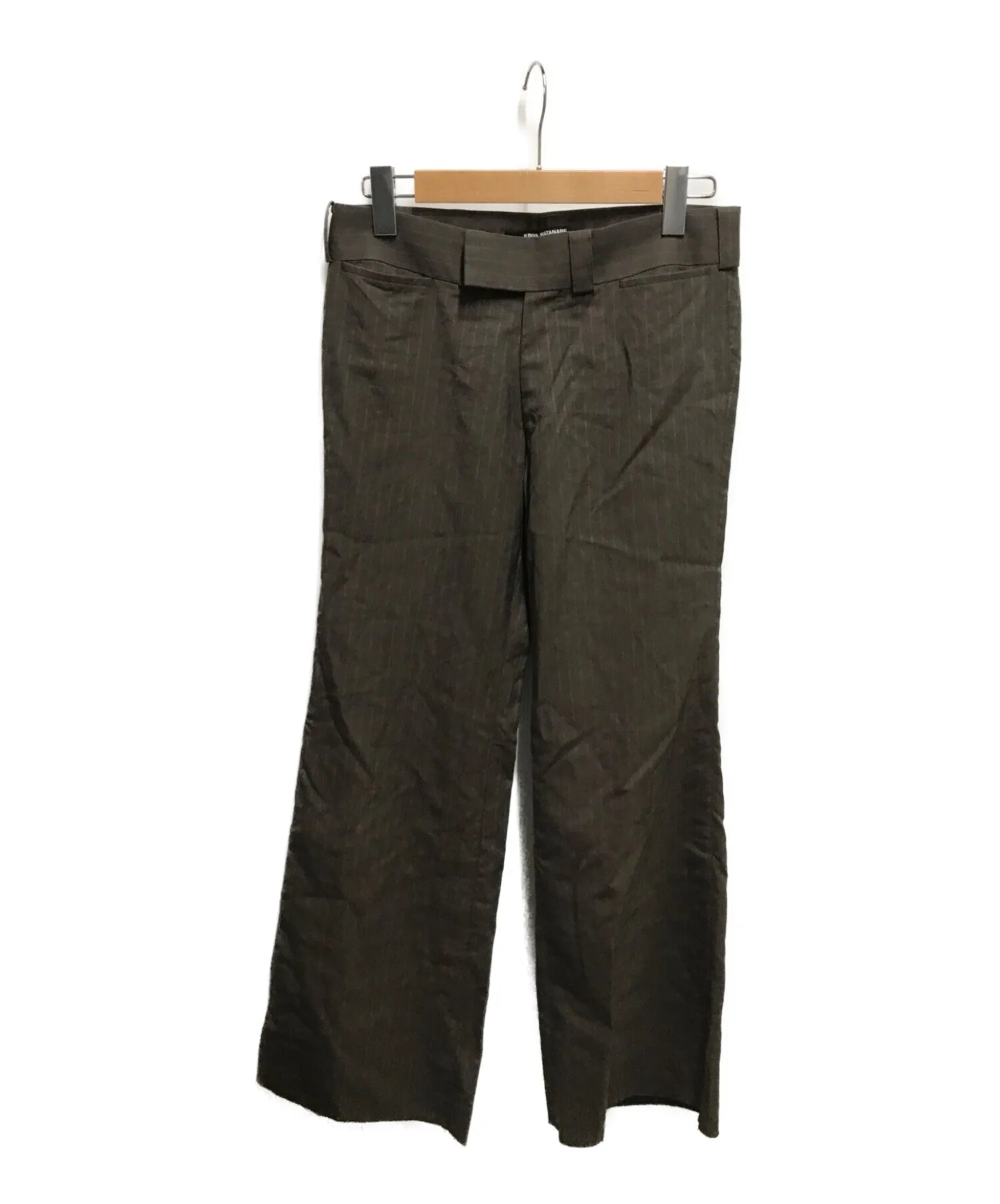 JUNYA WATANABE COMME des GARCONS Striped Flared Slacks JB-P007