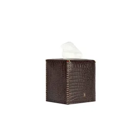 Square Croco Ebano Kleenex Box