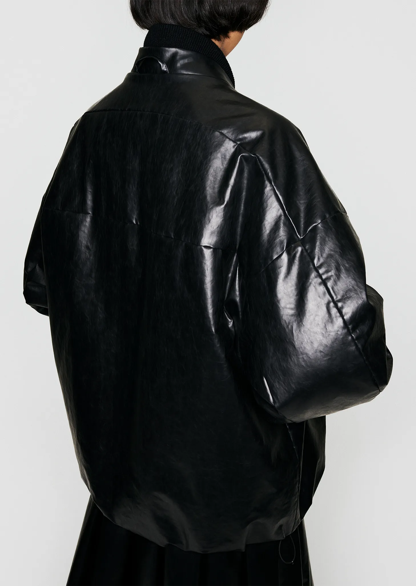 Leather Bomber Jackets for Men Featuring Badges