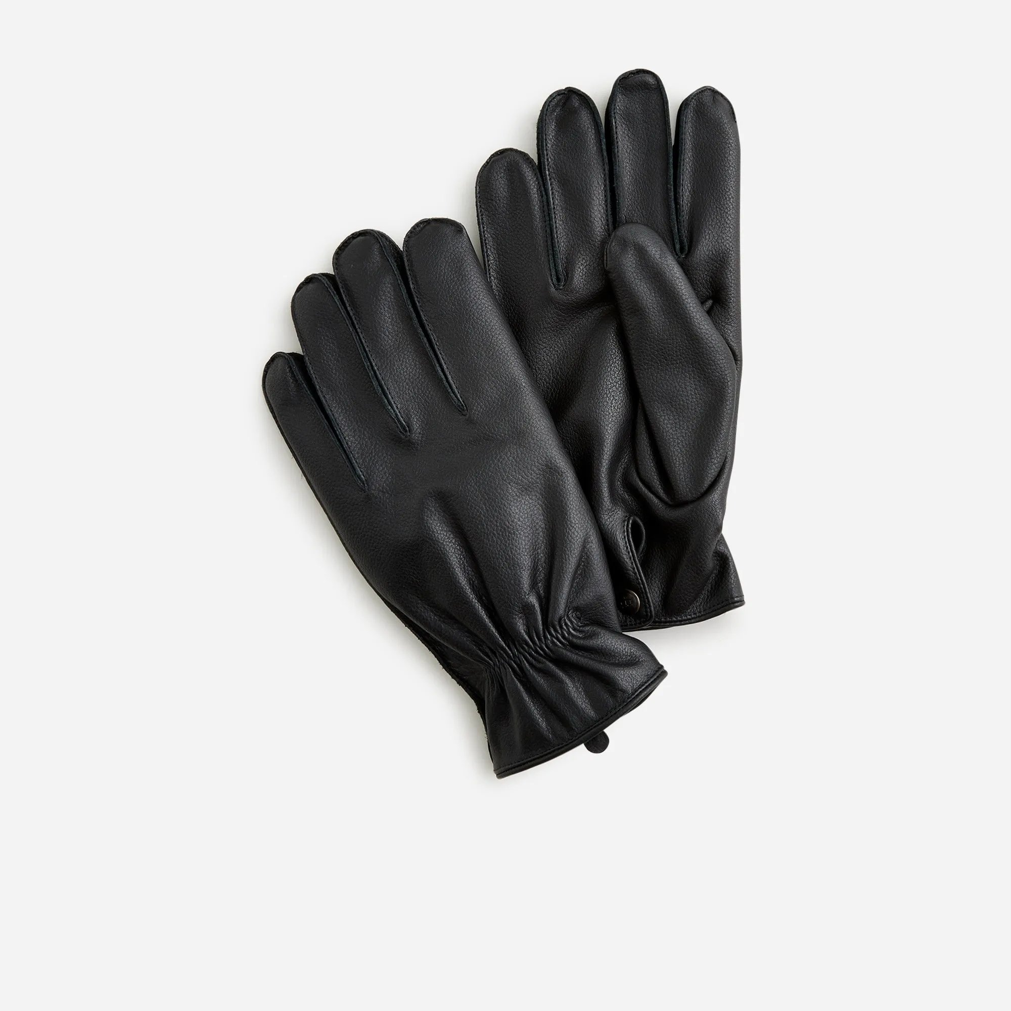 Leather Gloves with Wool Lining