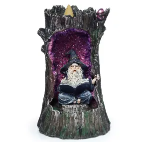 LED Backflow Incense Burner - Wizards Crystal Cave BACK49