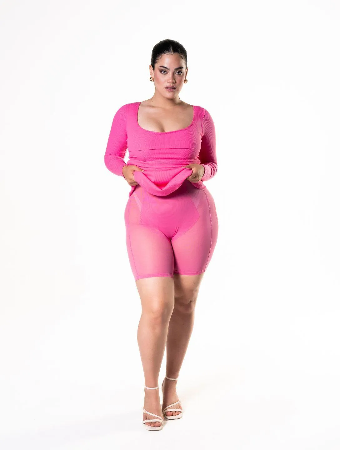 Long Sleeve Shapewear Dress